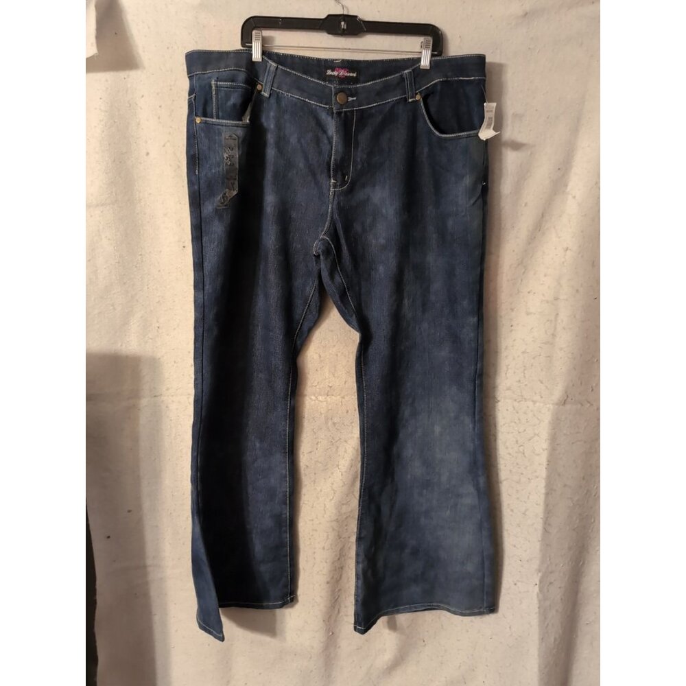 Lucky Diamond Blue Denim Jeans Boot cut Size 22 NWT